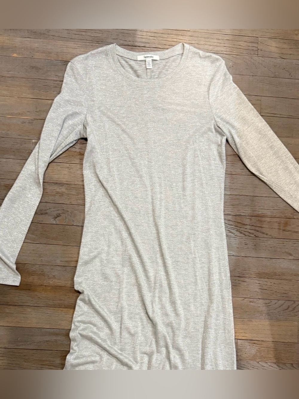 Splendid Long Sleeve Crewneck Dress
